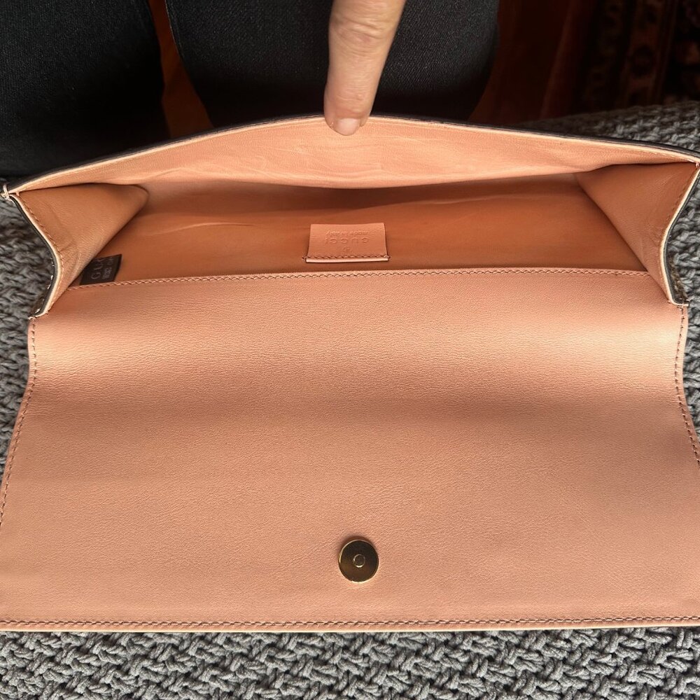 Gucci Romy Python Buckle Purse - image 5